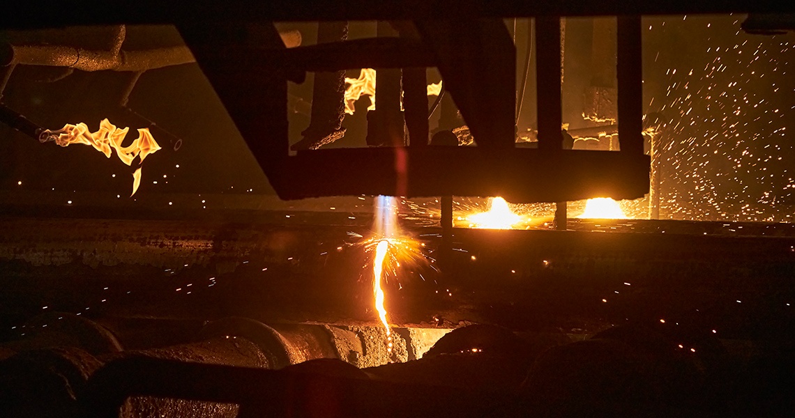 forno produzione acciaio